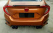 Picture of 16-18 10th Gen Civic FC KS-Style Rear Diffuser