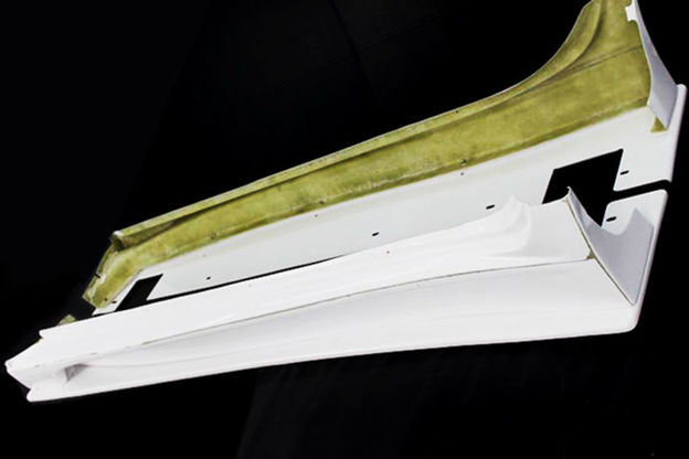 Picture of Impreza 10 GR STI VRS Style 09 Style Side Skirt Extension Under Board