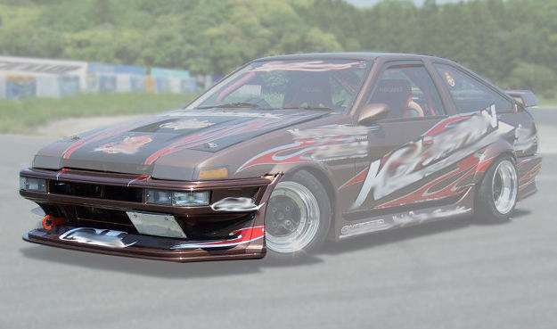 Picture of AE86 Trueno MBT2 Style Front Bumper