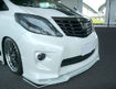 Picture of 08-11 Alphard 20 series AH20 SS style front lip (For S Type front bumper)