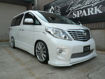 Picture of 08-11 Alphard 20 series AH20 SS2 style front lip (For S body)