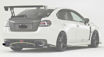 Picture of 14-18 onwards WRX STI S4 VAB VAF VRSA1 Style rear bumper side splitter fin