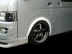 Picture of Hiace 200 series Fender Flares (Front +20mm, Rear +25mm) 6Pcs