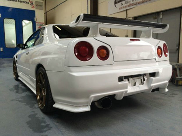 Picture of Skyline R34 GTT ESB Style  Rear Bumper spat (Only For ESB Rear Bumper)