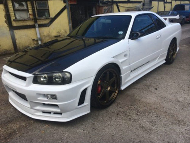 Picture of Skyline R34 GTT ESB Style  Side Skirt Extension