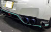 Picture of Nissan GTR R35 2013 Ver VRS Style Rear under skirt side air shroud