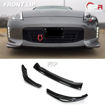 Picture of 12 onwards 370Z Z34 Kouki Late Model JDM front lip 3Pcs (facelift)