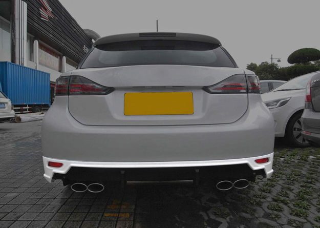 Picture of 11 onwards Lexus CT200h TM Style Rear under spoiler