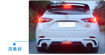 Picture of Mazda 3 Axela BM 2017 HT Style Rear Lip (5 Door Hatch Back Model)