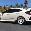 Picture of 17 onwards Civic Type R FK8 VRSAR1 Style Rear fender trim (5 Door Hatch)