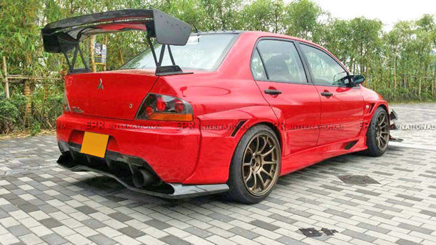 Picture of EVO 8 9 AP Style Wide Body Rear bumper