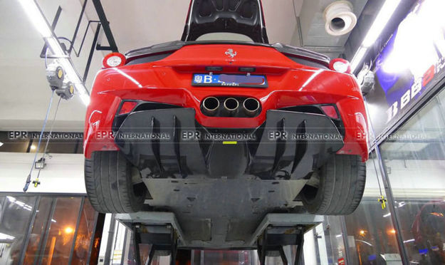 Picture of Ferrari 458 AP Style Rear Diffuser