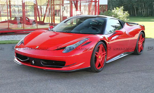 Picture of Ferrari 458 EPA Style Front Lip 2Pcs