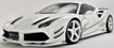 Picture of Ferrari 488 GTB ROW Style Front Bumper Lip