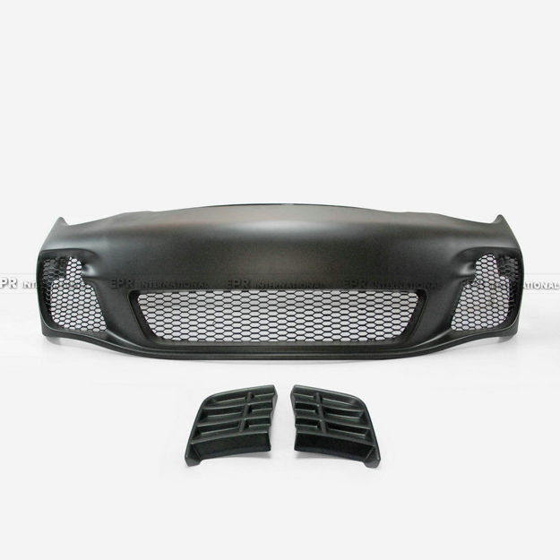 Picture of Porsche 911 997 LB Style Front bumper inc side vents (Turbo model)