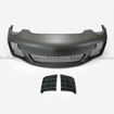 Picture of Porsche 911 997 LB Style Front bumper inc side vents (Turbo model)