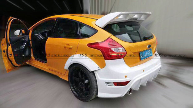 Picture of Ford Focus Mark 3 2011 onwards 4 Door EPA Wide Body Rear Bumper