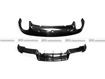 Picture of Scirocco R KT Style Rear Diffuser with bottom lip (2Pcs)