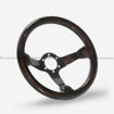 Picture of Deep Dish Type Steering wheel (335mm diameter, deep around 60mm, 6 bolts 70mm PCD (Same fitment with MOMO, OMP & Sparco)