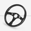 Picture of S Type Flat Steering wheel (340mm diamete, 6 bolts 70mm PCD (Same fitment with MOMO, OMP & Sparco)