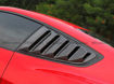 Picture of 2015 Mustang GT350R Style Quarter Window Vents Louvers