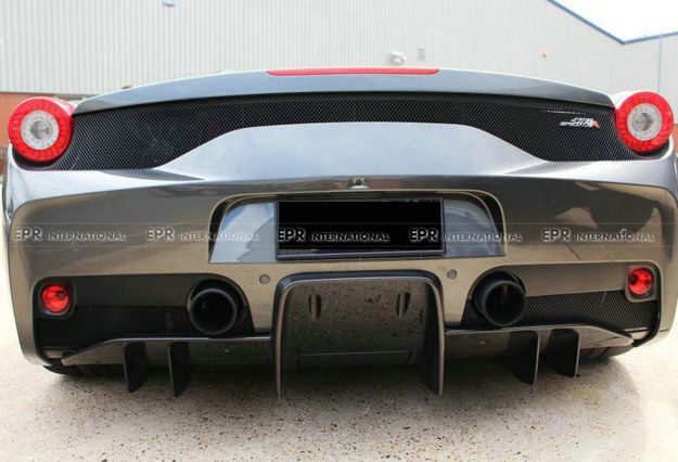 Picture of Ferrari 458 Speciale Style Rear Bumper