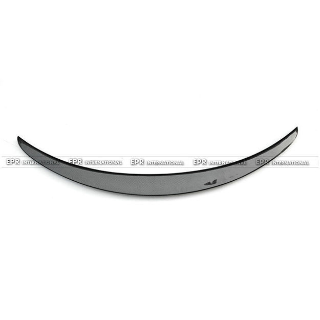 Picture of For Mercedes Benz C Class W205 2 door AMG Style 15-17 CF Rear Spoiler