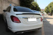 Picture of For Mercedes Benz C Class W205 4 door C74 Style 15-17 CF Rear Spoiler