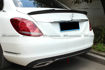 Picture of For Mercedes Benz C Class W205 4 door FD Style 15-17 CF Rear Spoiler