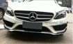 Picture of Mercedes Benz C-Class W205 4door(2door) 15-16 Front Bumper Canards Glossy CF 6pcs