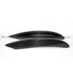 Picture of Mercedes Benz C-Class W205 4door(2door) 15-16 Front Bumper Middle Canards Glossy CF 2PCS