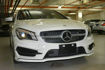 Picture of Mercedes Benz CLA-Class W117 14-16 Front Bumper Middle Canards Glossy CF 2PCS