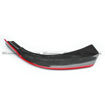 Picture of Mercedes Benz CLA-Class W117 14-16 Front Lip Splitter With Red Line Glossy CF 2PCS