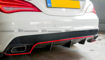 Picture of W117 CLA 2014 Revo Style Rear Diffuser (CLA45 Only)