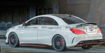 Picture of W117 CLA 2014 Revo Style Rear Diffuser (CLA45 Only)