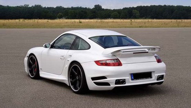 Picture of Porsche 997.2 09-12 TA Style Rear bumper with accessories