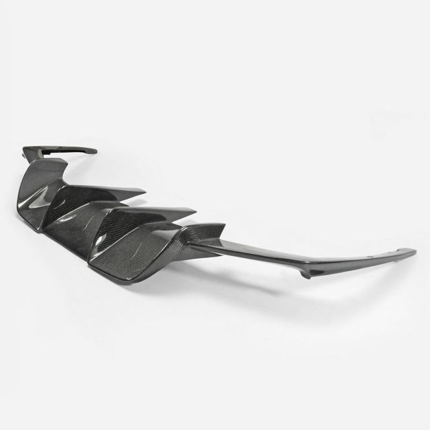 Picture of BMW M6 F06 F12 F13 V-style rear diffuser (Rear M6)