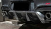 Picture of BMW M6 F06 F12 F13 V-style rear diffuser (Rear M6)