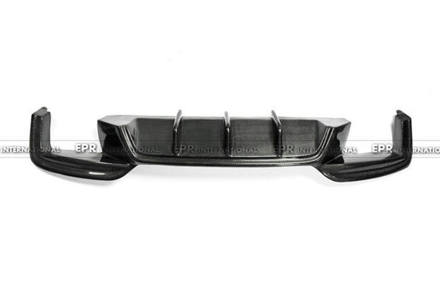 Picture of F06 F13 Coupe 4 door 6-Series M6 HM-Style Rear Diffuser (Only fit M-tech rear bumper)