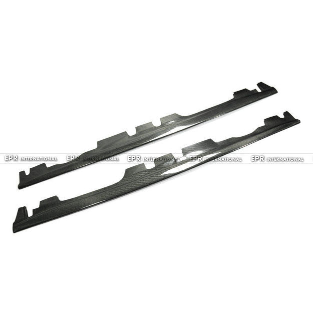 Picture of BMW 08-12 E92 Coupe Convertible M3 GTR-S Side Skirt Extension (205x20cm)