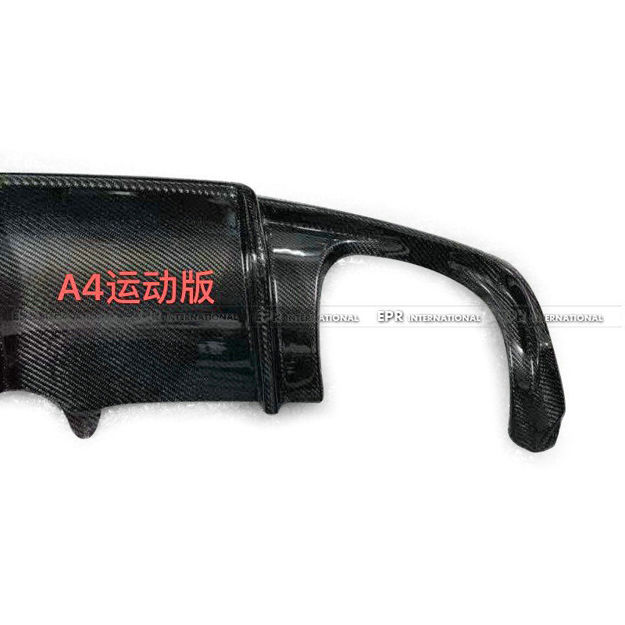 Picture of A4 B9 SP Style Rear Diffuser (For sport model)