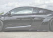 Picture of R8 V8 06-12 Coupe LB Style Wide Side Skirts Extensions