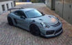 Picture of Porsche Cayman 981 GT4 Style front bumper with front lip & Fog light cover 3PCs