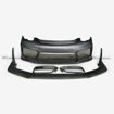 Picture of Porsche Cayman 981 GT4 Style front bumper with front lip & Fog light cover 3PCs