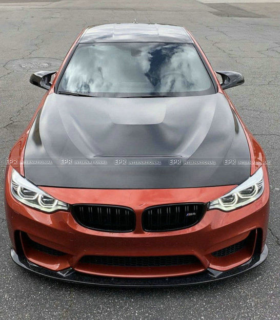 Picture of BMW M3 M4 F80 F82 F83 GTS Style Hood w/plastic air inlet duct