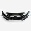 Picture of 17 onwards Civic Type R FK8 VRSAR2 Style Front Bumper 2Pcs (with emblem base)