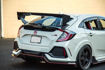 Picture of Honda Civic FK7 FK8 VTX2V Type Rear GT Spoiler (Dry carbon legs)