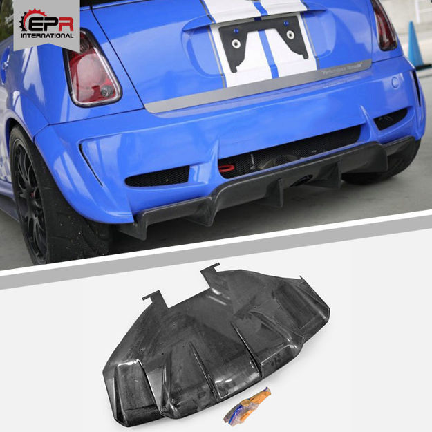 Picture of Mini R53 R50 JCW DG Type Rear under diffuser