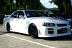 Picture of Skyline R34 HR34 4 Door Sedan TT Style Side skirt