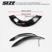 Picture of STANCEWORKZ Universal fender flares Pair(Size LL)